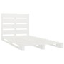 Solid white pine wood bed frame 100x200 cm by vidaXL, Beds and slatted bases - Ref: Foro24-3120123, Price: 149,58 €, Discount: %