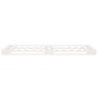 Solid white pine wood bed frame 100x200 cm by vidaXL, Beds and slatted bases - Ref: Foro24-3120123, Price: 149,58 €, Discount: %