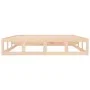 Estructura de cama de madera maciza 200x200 cm de vidaXL, Camas y somieres - Ref: Foro24-820816, Precio: 97,72 €, Descuento: %