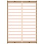 Honey brown solid wood bed frame 200x200 cm by vidaXL, Beds and slatted bases - Ref: Foro24-820819, Price: 184,26 €, Discount: %