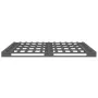 Massives Palettenbett aus grauem Kiefernholz, 140 x 190 cm von vidaXL, Betten und Lattenroste - Ref: Foro24-821439, Preis: 18...