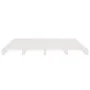 King-Size-Palettenbett aus weißem Kiefernholz, 150 x 200 cm von vidaXL, Betten und Lattenroste - Ref: Foro24-821398, Preis: 1...