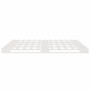 Cama de palets madera maciza pino blanca King Size 150x200 cm de vidaXL, Camas y somieres - Ref: Foro24-821398, Precio: 164,8...