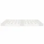 King Size white pine solid wood pallet bed 150x200 cm by vidaXL, Beds and slatted bases - Ref: Foro24-821398, Price: 164,94 €...