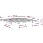 King Size white pine solid wood pallet bed 150x200 cm by vidaXL, Beds and slatted bases - Ref: Foro24-821398, Price: 164,94 €...