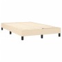 Estructura de cama de tela color crema 120x200 cm de vidaXL, Camas y somieres - Ref: Foro24-3120505, Precio: 98,06 €
