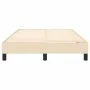 Bettrahmen aus cremefarbenem Stoff, 120 x 200 cm von vidaXL, Betten und Lattenroste - Ref: Foro24-3120505, Preis: 98,16 €, Ra...