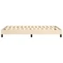 Cream fabric bed frame 120x200 cm by vidaXL, Beds and slatted bases - Ref: Foro24-3120505, Price: 95,15 €, Discount: %