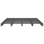 Massives Palettenbett aus grauem Kiefernholz, 120 x 200 cm von vidaXL, Betten und Lattenroste - Ref: Foro24-821389, Preis: 16...