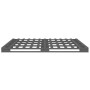 Cama de palets madera maciza de pino gris 120x200 cm de vidaXL, Camas y somieres - Ref: Foro24-821389, Precio: 171,80 €, Desc...