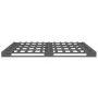 Solid gray pine wood pallet bed 120x200 cm by vidaXL, Beds and slatted bases - Ref: Foro24-821389, Price: 169,65 €, Discount: %