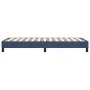 Blue fabric bed frame 80x200 cm by vidaXL, Beds and slatted bases - Ref: Foro24-3120474, Price: 79,58 €, Discount: %