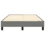 Dark gray fabric bed frame 120x200 cm by vidaXL, Beds and slatted bases - Ref: Foro24-3120501, Price: 129,29 €, Discount: %