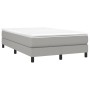 Light gray fabric bed frame 120x200 cm by vidaXL, Beds and slatted bases - Ref: Foro24-3120500, Price: 91,11 €, Discount: %
