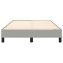 Light gray fabric bed frame 120x200 cm by vidaXL, Beds and slatted bases - Ref: Foro24-3120500, Price: 91,11 €, Discount: %
