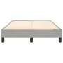 Light gray fabric bed frame 120x200 cm by vidaXL, Beds and slatted bases - Ref: Foro24-3120500, Price: 95,49 €, Discount: %