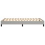 Light gray fabric bed frame 120x200 cm by vidaXL, Beds and slatted bases - Ref: Foro24-3120500, Price: 91,11 €, Discount: %