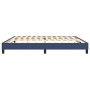Estructura de cama de tela gris taupe azul 200x200 cm de vidaXL, Camas y somieres - Ref: Foro24-3120546, Precio: 105,45 €