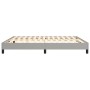 Estructura de cama tela gris claro 160x200 cm de vidaXL, Camas y somieres - Ref: Foro24-3120524, Precio: 112,45 €, Descuento: %