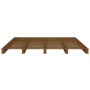 Massive Palettenbetten aus honigbraunem Kiefernholz, 140 x 190 cm von vidaXL, Betten und Lattenroste - Ref: Foro24-821440, Pr...