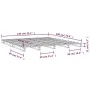 Camas de palets madera maciza pino marrón miel 140x190 cm de vidaXL, Camas y somieres - Ref: Foro24-821440, Precio: 198,63 €,...