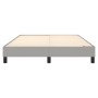 Light gray fabric bed frame 140x190 cm by vidaXL, Beds and slatted bases - Ref: Foro24-3120508, Price: 102,92 €, Discount: %
