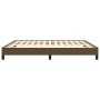 Bettgestell aus braunem Stoff, 160 x 200 cm von vidaXL, Betten und Lattenroste - Ref: Foro24-3120527, Preis: 129,30 €, Rabatt: %