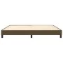 Estructura de cama tela marrón oscuro 200x200 cm de vidaXL, Camas y somieres - Ref: Foro24-3120543, Precio: 113,23 €, Descuen...