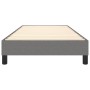 Estructura de cama de tela gris oscuro 100x200 cm de vidaXL, Camas y somieres - Ref: Foro24-3120493, Precio: 78,54 €, Descuen...