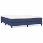 Estructura de cama tela azul 180x200 cm de vidaXL, Camas y somieres - Ref: Foro24-3120538, Precio: 113,86 €