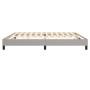 Light gray fabric bed frame 200x200 cm by vidaXL, Beds and slatted bases - Ref: Foro24-3120540, Price: 119,51 €, Discount: %