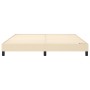 Cream fabric bed frame 180x200 cm by vidaXL, Beds and slatted bases - Ref: Foro24-3120537, Price: 113,20 €, Discount: %