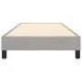 Light gray fabric bed frame 90x190 cm by vidaXL, Beds and slatted bases - Ref: Foro24-3120476, Price: 76,47 €, Discount: %