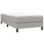 Hellgrauer Stoffbettrahmen 90x200 cm von vidaXL, Betten und Lattenroste - Ref: Foro24-3120484, Preis: 70,46 €, Rabatt: %