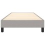 Light gray fabric bed frame 90x200 cm by vidaXL, Beds and slatted bases - Ref: Foro24-3120484, Price: 81,42 €, Discount: %