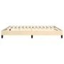 Cream fabric bed frame 160x200 cm by vidaXL, Beds and slatted bases - Ref: Foro24-3120529, Price: 110,35 €, Discount: %