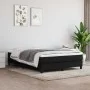 Black fabric bed frame 140x200 cm by vidaXL, Beds and slatted bases - Ref: Foro24-3120518, Price: 120,58 €, Discount: %