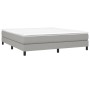 Light gray fabric bed frame 180x200 cm by vidaXL, Beds and slatted bases - Ref: Foro24-3120532, Price: 126,86 €, Discount: %