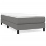 Dark gray fabric bed frame 90x200 cm by vidaXL, Beds and slatted bases - Ref: Foro24-3120485, Price: 70,23 €, Discount: %