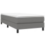 Dark gray fabric bed frame 90x200 cm by vidaXL, Beds and slatted bases - Ref: Foro24-3120485, Price: 70,23 €, Discount: %