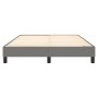 Dark gray fabric bed frame 140x200 cm by vidaXL, Beds and slatted bases - Ref: Foro24-3120517, Price: 110,58 €, Discount: %