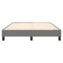 Dark gray fabric bed frame 140x200 cm by vidaXL, Beds and slatted bases - Ref: Foro24-3120517, Price: 104,99 €, Discount: %