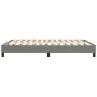 Dark gray fabric bed frame 140x200 cm by vidaXL, Beds and slatted bases - Ref: Foro24-3120517, Price: 104,99 €, Discount: %