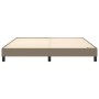 Taupe gray fabric bed frame 180x200 cm by vidaXL, Beds and slatted bases - Ref: Foro24-3120536, Price: 104,99 €, Discount: %