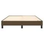 Brown fabric bed frame 140x190 cm by vidaXL, Beds and slatted bases - Ref: Foro24-3120511, Price: 98,32 €, Discount: %