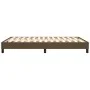 Brown fabric bed frame 140x190 cm by vidaXL, Beds and slatted bases - Ref: Foro24-3120511, Price: 98,32 €, Discount: %