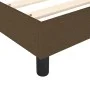 Brown fabric bed frame 140x190 cm by vidaXL, Beds and slatted bases - Ref: Foro24-3120511, Price: 98,32 €, Discount: %