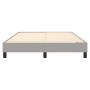 Light gray fabric bed frame 140x200 cm by vidaXL, Beds and slatted bases - Ref: Foro24-3120516, Price: 108,95 €, Discount: %
