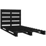Estructura de cama madera maciza pino negro 75x190 cm de vidaXL, Camas y somieres - Ref: Foro24-3120161, Precio: 152,17 €, De...