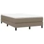 Taupe gray fabric bed frame 120x200 cm by vidaXL, Beds and slatted bases - Ref: Foro24-3120504, Price: 95,26 €, Discount: %